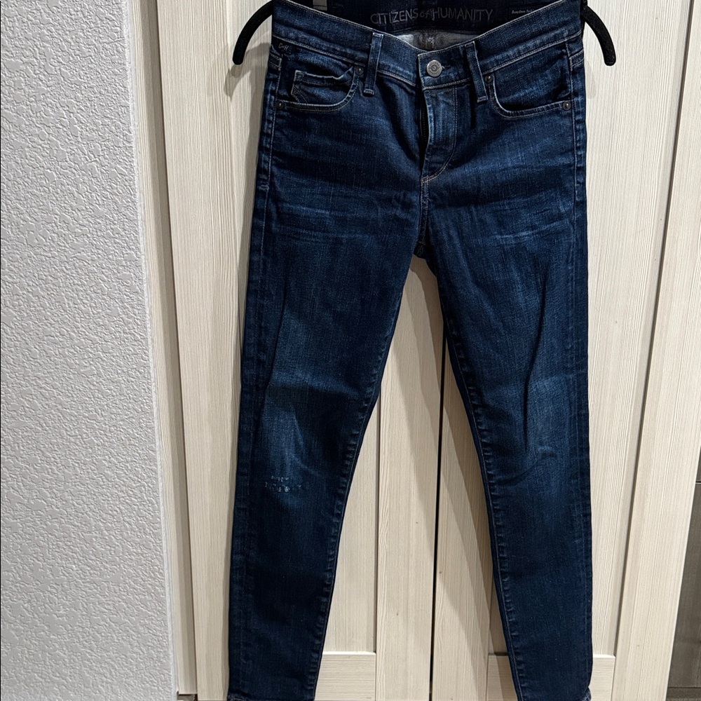 Citizens of Humanity Dark Blue Skinny Jeans